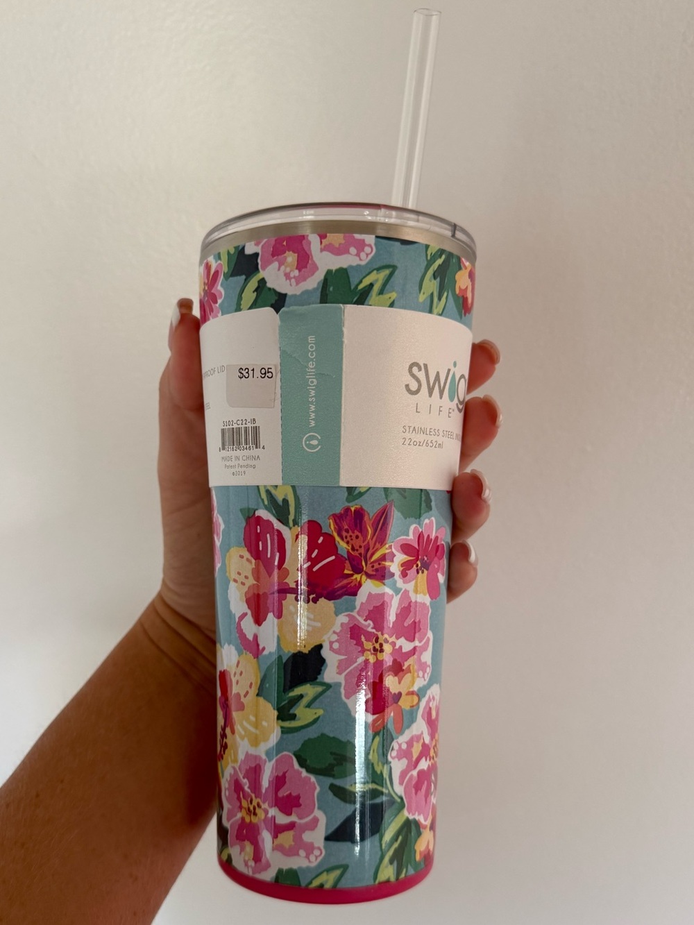 NWT Swig Floral Tumbler - Picture 4 of 4